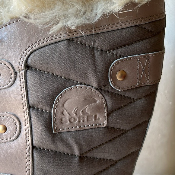 Sorel Tofino Winter Boots Omega Taupe Paradox Pink Women’s NWOT - Picture 5 of 15